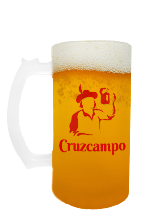 jarra-de-cerveza-cruzcampo-personalizable 1