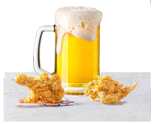 Jarra y dos alitas por capas 1